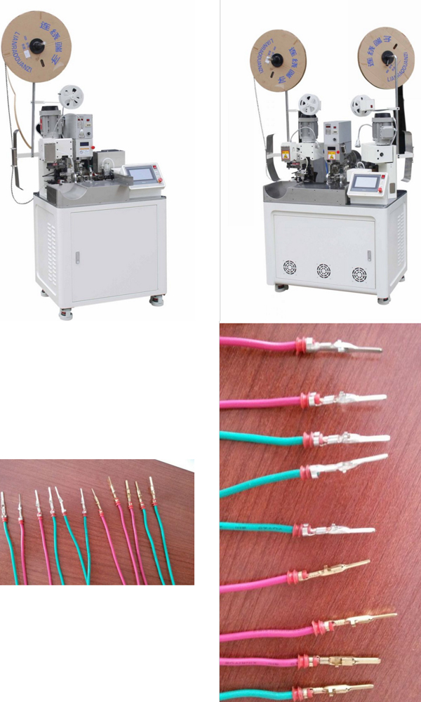 全自動(dòng)剝線(xiàn)打端機(jī)(穿防水栓)